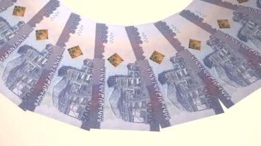 döngü canlandırma videosunda dünya para birimi