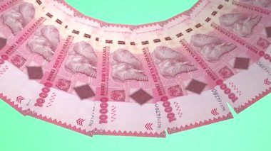 döngü canlandırma videosunda dünya para birimi