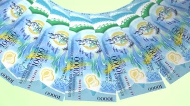 döngü canlandırma videosunda dünya para birimi