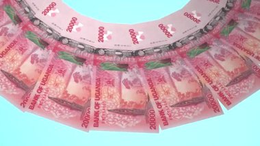 döngü canlandırma videosunda dünya para birimi