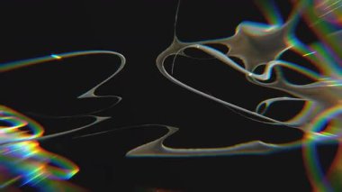 Tasarım no 57 Metalik Krometip fütüristik y2k döngüleme tasarım elementi,