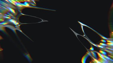 Soyut krometip fütüristik y2k döngüleme tasarım elemanının tasarımı