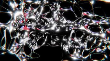 Gerçekçi krometip fütüristik y2k döngüleme tasarım elemanının tasarımı