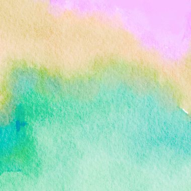 Elle çizilmiş fırça darbeleriyle soyut suluboya arkaplan