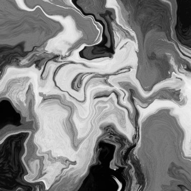 Yağlı boya çizgileri ve suluboya ile sıvı soyut arkaplan