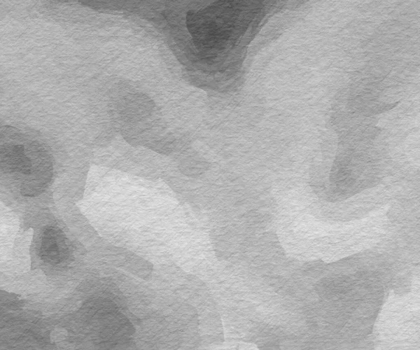 Abstracte Aquarel Handgetekende Textuur Zwart Wit Achtergrond — Stockfoto