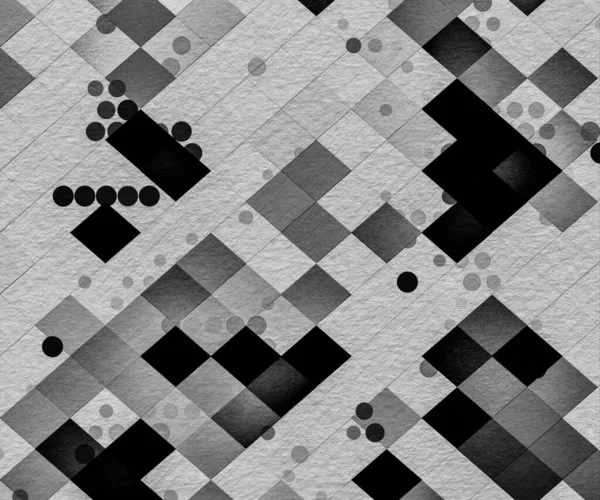 Abstraktní Pozadí Černobílým Vzorem — Stock fotografie