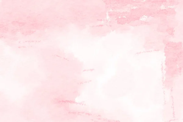 Textura Tinta Aquarela Rosa Fundo Abstrato — Fotografia de Stock