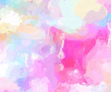 Renkli suluboya vuruşları ile soyut arkaplan