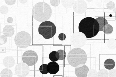 Arka plan daire ve noktalar