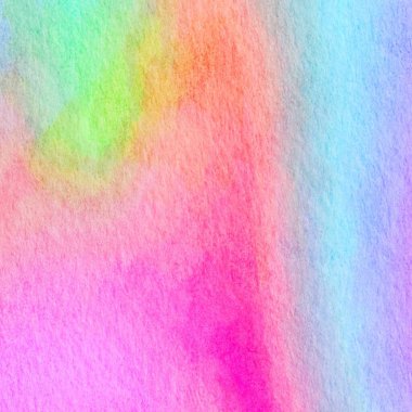 Soyut Renkli Suluboya Arkaplan DokusuName