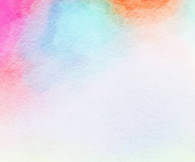 Renkli Sulu Boya arka plan