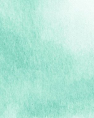 Tasarımınız için yeşil suluboya arkaplan, suluboya arkaplan, vektör.