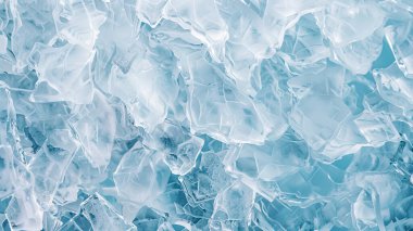 8k buz zemin, buz duvar kağıdı, kristal buz arkaplanı, hafif beyaz bayrak, donmuş arkaplan