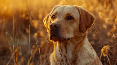 Parktaki prretty köpeğine yakın, çimlerde güzel bir köpek, bir köpek portresi.