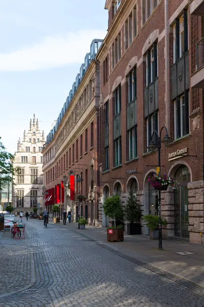 Centro Histórico Ciudad Medieval Hanseática Bremen Alemania Jily 2021 Imagen de stock