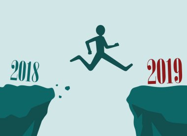 2018 'den 2019' a kadar uçurumdan atlayan adam 