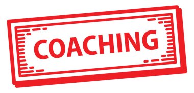 Koçluk harfleriyle ana hatları kırmızı olan.