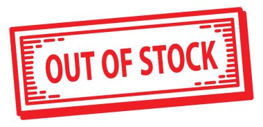 Hisse senedi harfi dışı kırmızı damga.