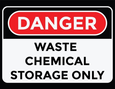 Tehlike atıkları kimyasal depolama sadece imza