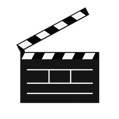 Clapperboard açık ağ simgesi