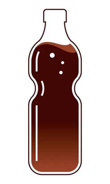 Проста Пляшка Веб Іконка — стоковий вектор