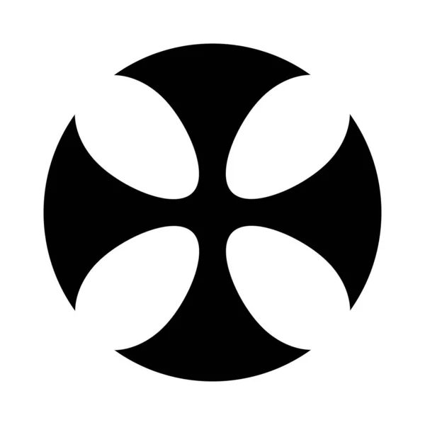 Хрест Подрібнювачів Веб Значок — стоковий вектор