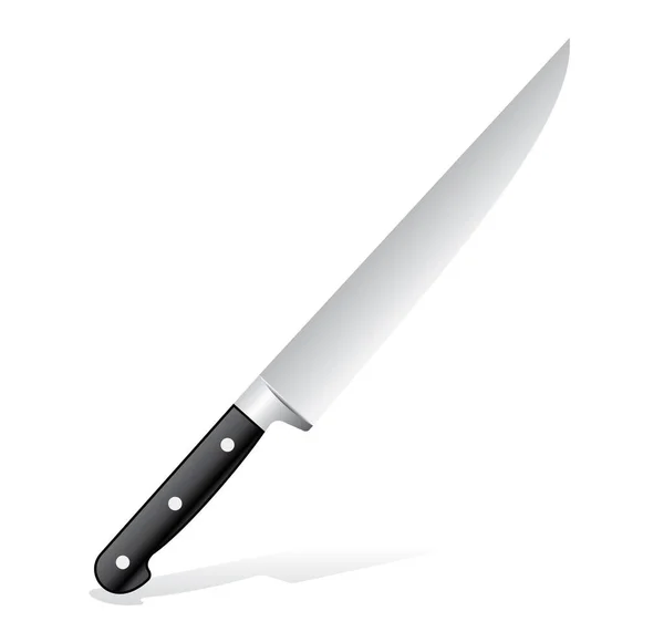 Nóż Kuchenny Ikona Internetowa — Wektor stockowy