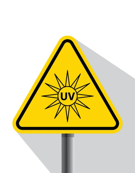 警告标志Uv Web图标 — 图库矢量图片