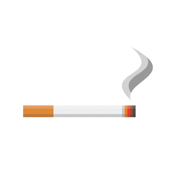 Cigarettikon Vektorillustration — Stock vektor
