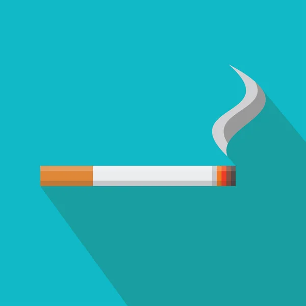 Εικονίδιο Τσιγάρου Διανυσματική Απεικόνιση — Διανυσματικό Αρχείο