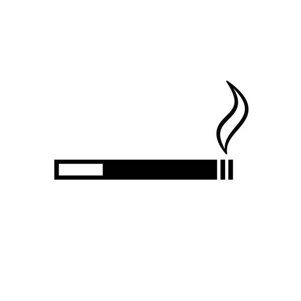 Εικονίδιο Τσιγάρου Διανυσματική Απεικόνιση — Διανυσματικό Αρχείο