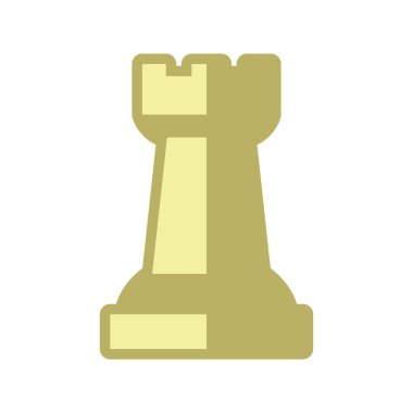 kale simgesi, vektör illüstrasyonu 