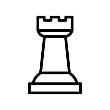 kale simgesi, vektör illüstrasyonu 