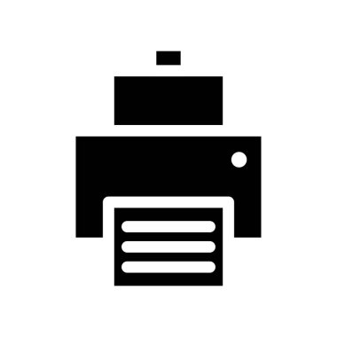 yazıcı simgesinin resmi