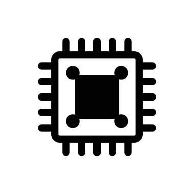 Mikroişlemci simgesinin gösterimi