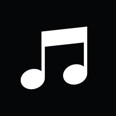 Müzik not simgesini, vektör çizim