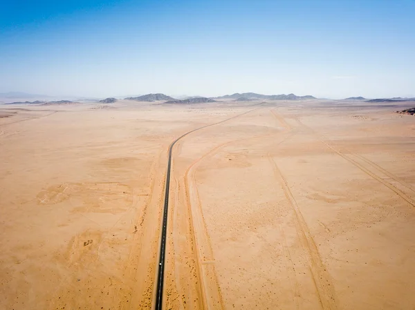 Road Aus Luderits Namib Desert Namibia — стокове фото