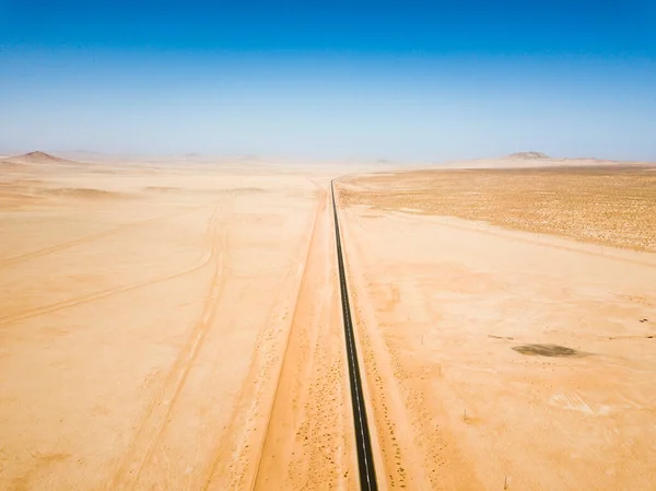 Road Aus Luderits Namib Desert Namibia — стоковое фото