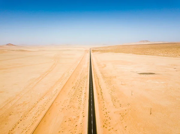 Road Aus Luderits Namib Desert Namibia — Stock fotografie