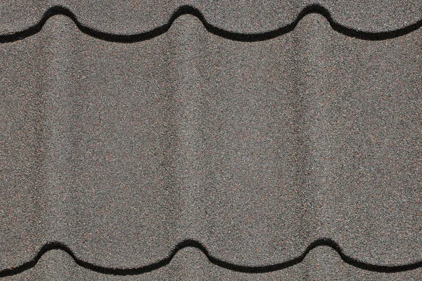 Stein Und Keramik Beschichtet Verzinktem Stahl Dachziegel — Stockfoto