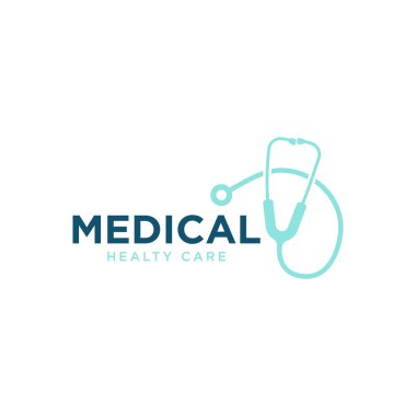 Doktor Ofisi Sağlık Logosu Tasarımı