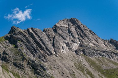 Hoher Kasten 'den Apenzellerland İsviçre' deki Sakson Lucke 'ye kadar Alpstein dağlarında muhteşem bir yürüyüş.