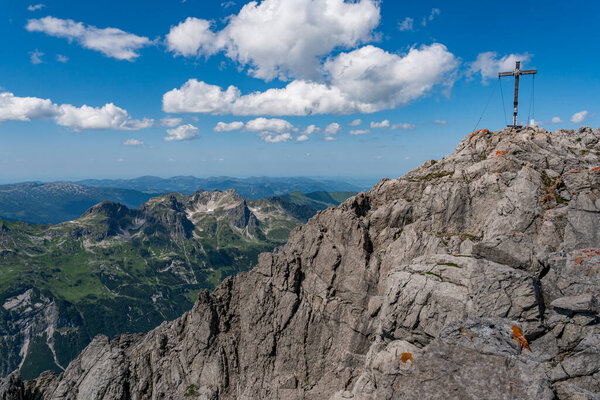 Непростой тур по горам от Лехлайтена до горы Биберкопф в Альпах Оллгау
