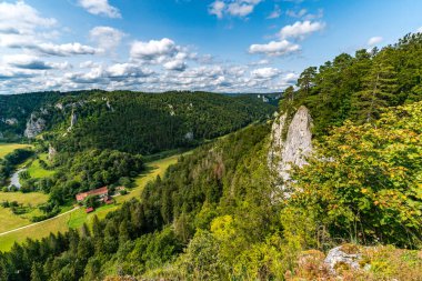 Yukarı Bataklık 'taki Tuna Vadisi' nin Manzaralı Güzelliği Donaufelsentour boyunca Yakalandı
