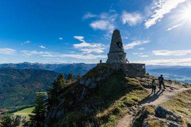 Experience the breathtaking autumn beauty of Gruenten Mountain near Sonthofen in the Bavarian Alps clipart