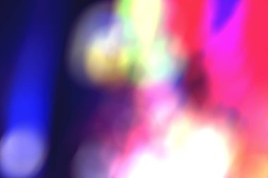 Gece fotoğrafında soyut uzun pozlama renkli ışık arkaplanı