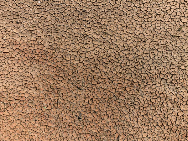 Volando Sobre Sequía Con Drones Tierra Seca Desde Vista Superior — Foto de Stock