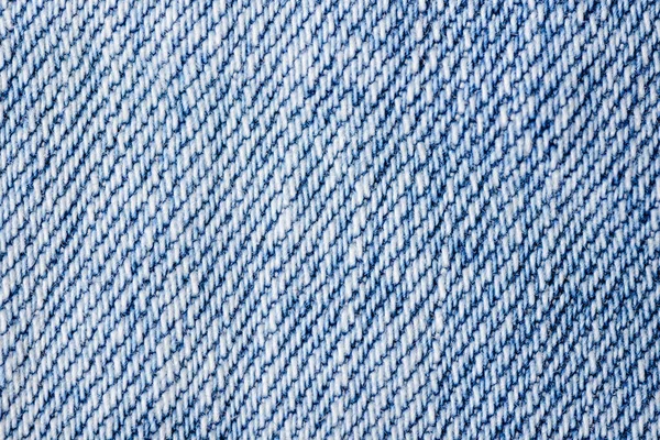 Zbliżenie Strzał Niebieski Kolorowe Dżinsy Tekstury Tła — Zdjęcie stockowe