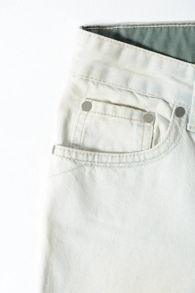 Tasca Colpo Vicina Jeans — Foto Stock
